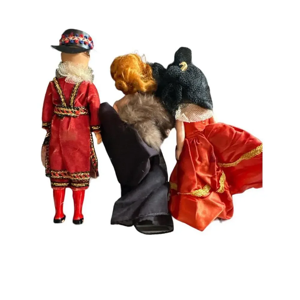 Vintage 3 dolls over 50 years old